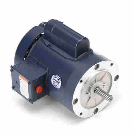 LEESON 1 Hp Auger Drive Motor, 1 Phase, 1800 Rpm, 115/230 V, 56 Frame, Tefc 112615.00